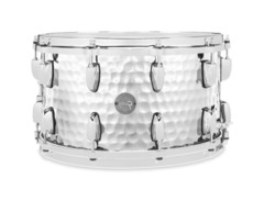 Gretsch Drums Hammered Black Steel Snare Drum - 8 x 14 inch image 2