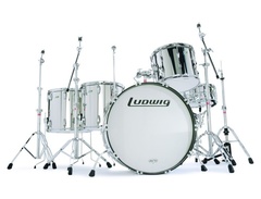 Ludwig Stainless Steel Drumkit image 2