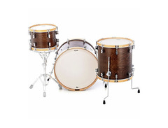 Concept Classic Wood Hoop Kit - Matte Natural with Walnut Stain Hoops image 3