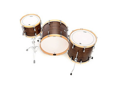 Concept Classic Wood Hoop Kit - Matte Natural with Walnut Stain Hoops image 4