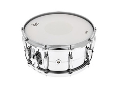 Gretsch 14''x6.5 Hammered Chrome Over Brass image 3