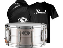 Pearl SensiTone Elite 14x6.5" Beaded Seamless Aluminium image 2