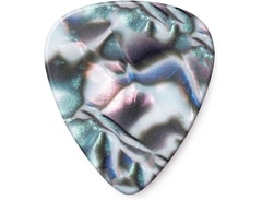 Dunlop Classic Heavy Celluloid Picks - Abalone Shell image 2