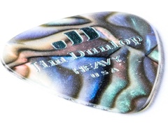 Dunlop Classic Heavy Celluloid Picks - Abalone Shell image 3