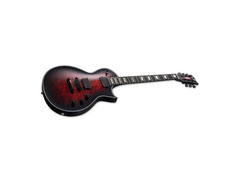 ESP E-II Eclipse See-Thru Black Cherry Sunburst Electric Guitar image 3