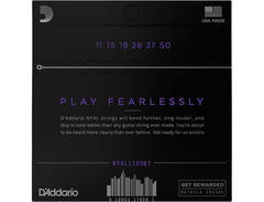 D'Addario NYXL1150BT Nickel Wound, Balanced Tension, 11-50 image 3