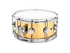DW Bell Brass Snare Drum 14''x6.5'' image 2