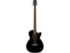 Fender CB-60SCE Acoustic Bass Guitar - Black image 3