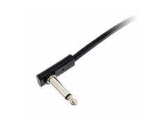 RockBoard Flat Instrument Cable, Black, 600 cm, angled/angled image 2