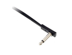 RockBoard Flat Instrument Cable, Black, 600 cm, angled/angled image 3