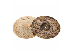 Paiste 15" Dark Energy HI hat cymbals image 3