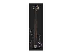 Warwick RB Corvette Basic Nirvana Black Oil Finish Fretless image 2