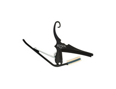 Kyser Quick-Change Acoustic Black capo for western guitar image 2