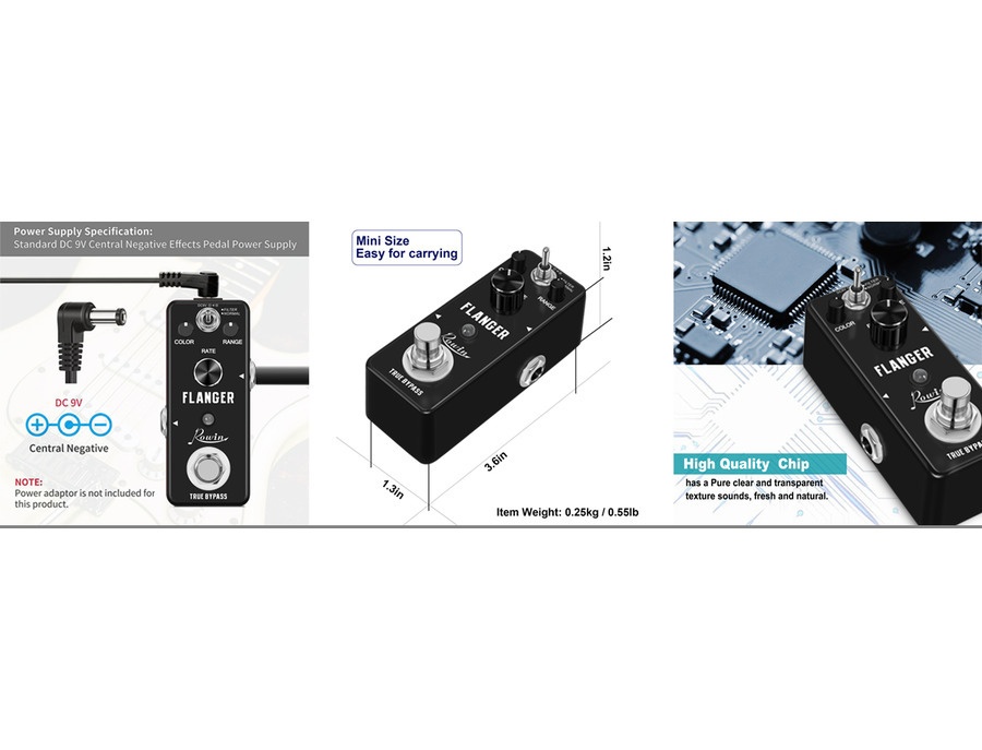 Rowin Instrument Rowin LEF-312 300 Series Analog Flanger - What To Know & Where To Buy ...