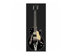 Gretsch G6120SH-BK-TV Brian Setzer Hot Rod Hollowbody Electric Guitar image 2