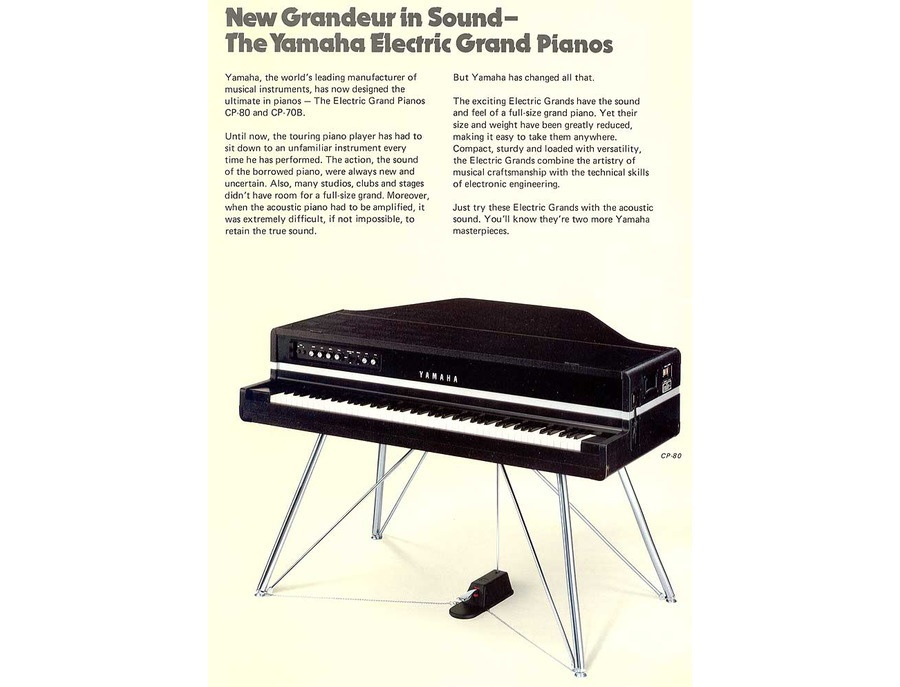 Yamaha CP-80 Electric Grand Piano - ranked #6 in Vintage & Electric Pianos  | Equipboard