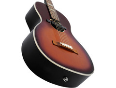 Recording King RPS-7-E Dirty 30's Single 0 Parlor Acoustic-Electric image 4