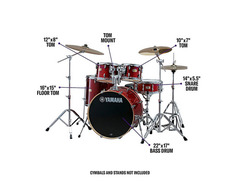 Red Yamaha Stage Red image 2
