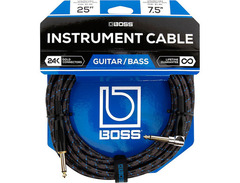Boss Bic-25A Angled To Straight Instrument Cable, 25 Ft. 2-Pack image 2