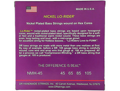 DR Strings - Nickel Lo-Rider 45-105 image 2