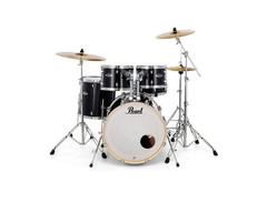 Pearl EXX725S/C Drum Kit Jet Black image 2