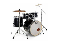 Pearl EXX725S/C Drum Kit Jet Black image 3