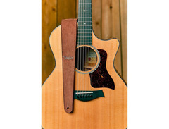 Taylor Strap Embroidered Suede Chocolate 2.5 In. image 2