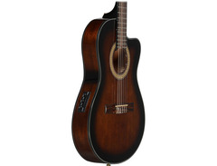 Ibanez GA35TCE-BKN Thinline Cutaway Classical/Electric image 2