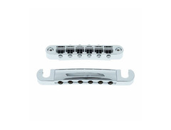 TonePros locking Tune-o-matic bridge and Tailpiece set image 2
