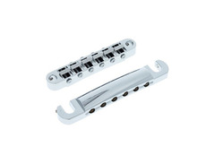 TonePros locking Tune-o-matic bridge and Tailpiece set image 3