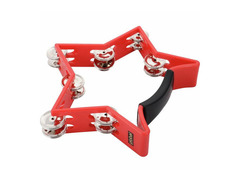 Percussion Plus Star Tambourine - White image 3