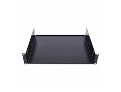 DavisLegend Fixed Rack Mount Shelf with Vented Panel (2U) image 2