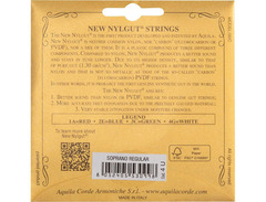 Aquila USA 4U High G Soprano Ukulele String Set - All Nylgut image 2