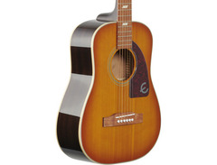 Epiphone Lil Tex Electro Travel Acoustic Outfit, Faded Cherry image 2