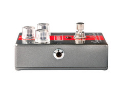 Mxr M249 Super Badass Dynamic O.D. Effects Pedal Silver And Red image 3