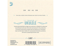 D'addario Ej65t Pro-Arte Custom Extruded Tenor Nylon Ukulele Strings image 2