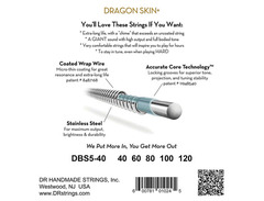DR Dragon Skin Hard Coated Bass 5-string 40-120 (DSB5-40) image 2