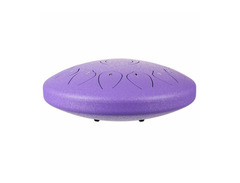 TBBA 14 Inch 9 Tone Alloy Steel Tongue Drum, Purple image 2