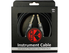 Kirlin 22Awg Instrument Cable, Carbon Black, 1/4" Straight To Straight 10 Ft. image 3
