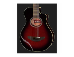 Yamaha APXT2-DRB 3/4 Acoustic/Electric Cutaway Guitar Dark Red Sunburst image 4