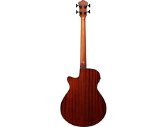 Ibanez Aegb24e Acoustic-Electric Bass Guitar Black Gloss image 4