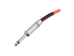 Orange Crush Instrument Cable 1/4" Angled/Straight image 2