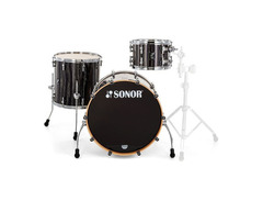 Sonor Prolite Ebony White Stripes image 2