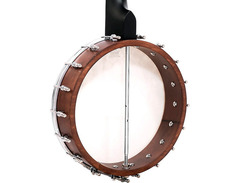 Gold Tone Cc-Ot Cripple Creek Banjo Clawhammer Package Vintage Brown image 4