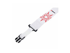 DiMarzio DD2249 Jim Root #4 ClipLock Guitar Strap - White image 2