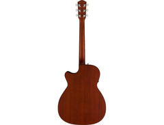 Fender CC-60SCE Concert Limited-Edition Acoustic-Electric Guitar Satin Natural image 2