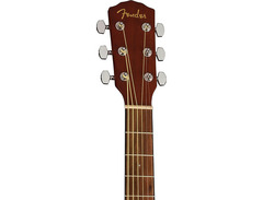 Fender CC-60SCE Concert Limited-Edition Acoustic-Electric Guitar Satin Natural image 3