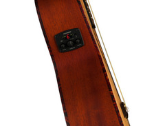 Fender CC-60SCE Concert Limited-Edition Acoustic-Electric Guitar Satin Natural image 4