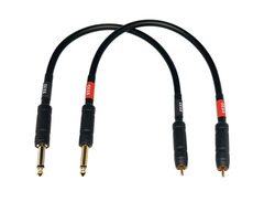 CESS-112-1f RCA to 1/4" TS Audio Patch Cable image 3