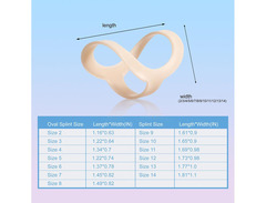 Uakikau Oval Finger Splints image 3